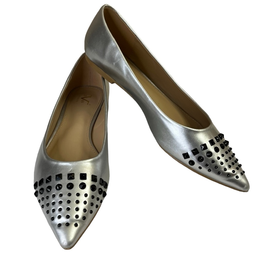 Versace 19V69 Italia MIA studded ballet flats